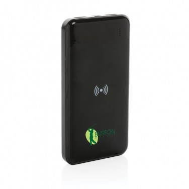 Logotrade business gift image of: RCS standard recycled plastic wireless powerbank