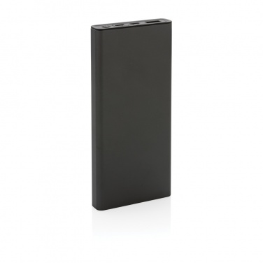 Logo trade promotional merchandise photo of: Terra RCS recycled 18W aluminium powerbank 10.000 mAh