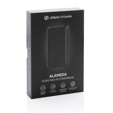 Logo trade corporate gift photo of: Urban Vitamin Alameda 10.000 mAh 18W PD powerbank