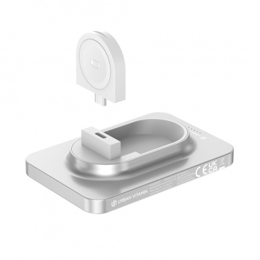 Logo trade promotional merchandise picture of: Urban Vitamin Malibu RCS plastic/alu 5000 mah powerbank