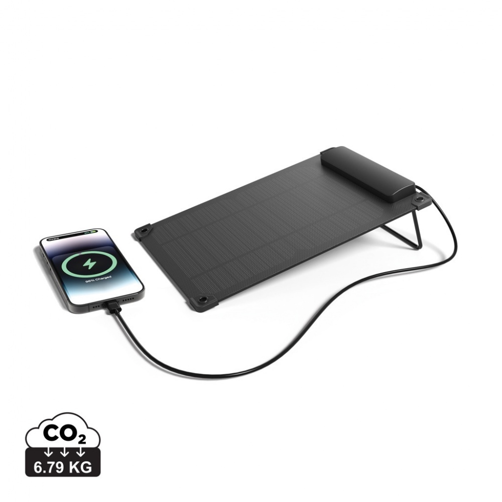 Logotrade business gift image of: Solarpulse rplastic portable solar panel 5W