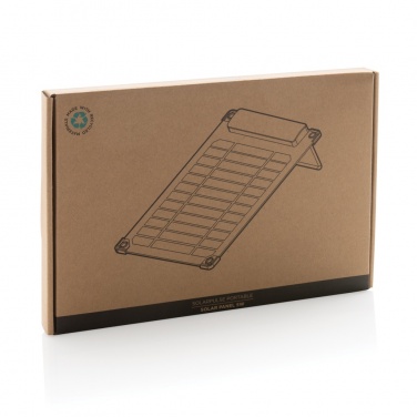 Logotrade promotional item picture of: Solarpulse rplastic portable solar panel 5W