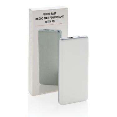 Logotrade corporate gifts photo of: Ultra fast 10.000 mAh powerbank with PD