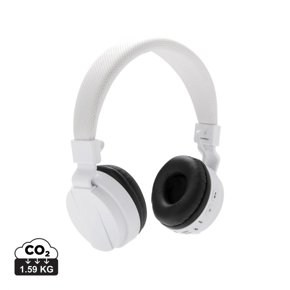 Logotrade promotional merchandise image of: Foldable wireless headphone
