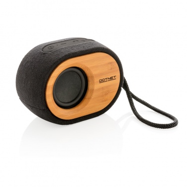 Logo trade advertising products picture of: Bamboo X  speaker