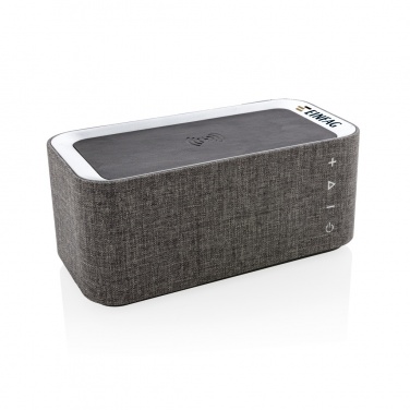Logotrade promotional gift image of: Vogue wireless charging speaker