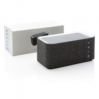 Logotrade corporate gift image of: Vogue wireless charging speaker