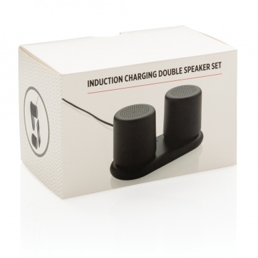 Logo trade promotional products picture of: Double induction charging speaker