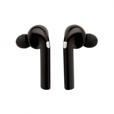 Logo trade advertising products picture of: Liberty wireless earbuds in charging case