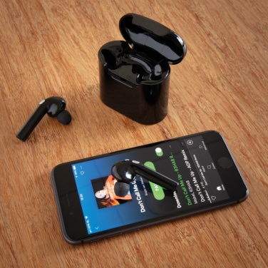 Logotrade advertising product image of: Liberty wireless earbuds in charging case
