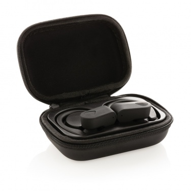 Logo trade promotional product photo of: TWS sport earbuds in charging case