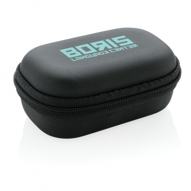 Logotrade promotional giveaway image of: TWS sport earbuds in charging case