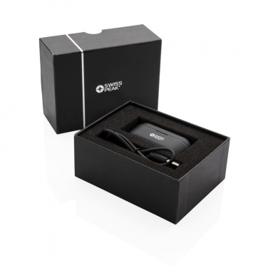 Logotrade promotional merchandise picture of: Swiss peak TWS earbuds