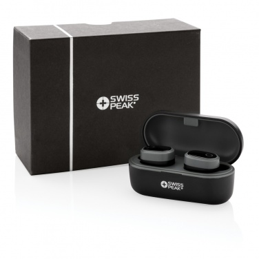 Logotrade promotional items photo of: Swiss peak TWS earbuds
