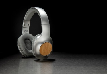 Logotrade advertising products photo of: Dakota Bamboo wireless headphone