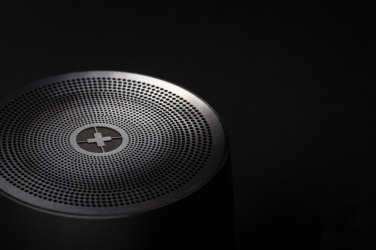 Logo trade promotional giveaways image of: Swiss peak 5W wireless bass speaker