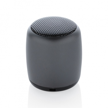 Logo trade promotional gift photo of: Mini aluminium wireless speaker