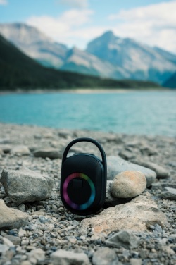 Logo trade promotional items picture of: RCS recycled plastic Lightboom 5W Clip speaker