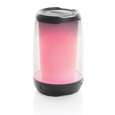 Logo trade promotional gifts image of: RCS recycled plastic Lightboom 5W speaker