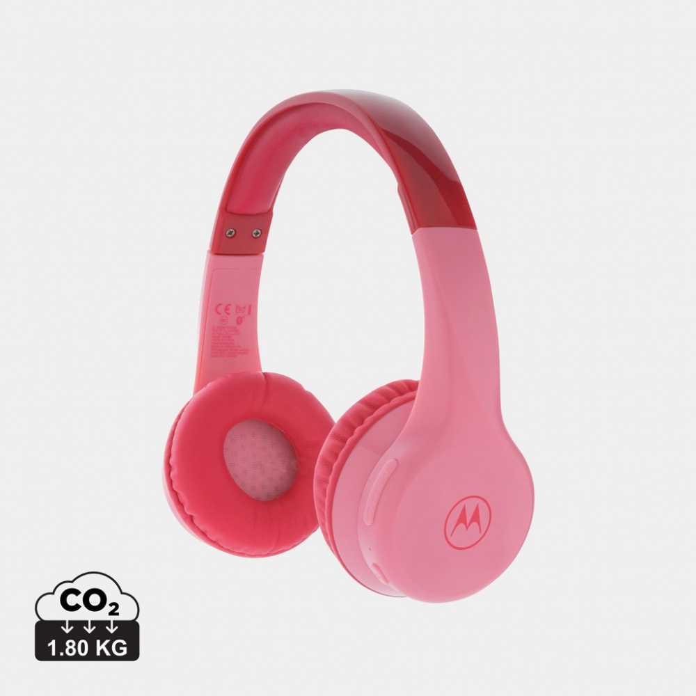 Logotrade promotional item picture of: Motorola JR 300 kids wireless safety headphone