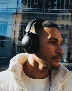 Logotrade promotional gift picture of: Urban Vitamin Cupertino RCS rplastic ANC headphone