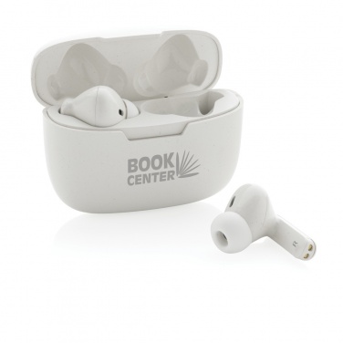 Logo trade advertising products image of: RCS recycled plastic Liberty Pro wireless earbuds