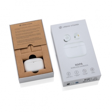 Logo trade business gifts image of: Urban Vitamin Napa earbuds