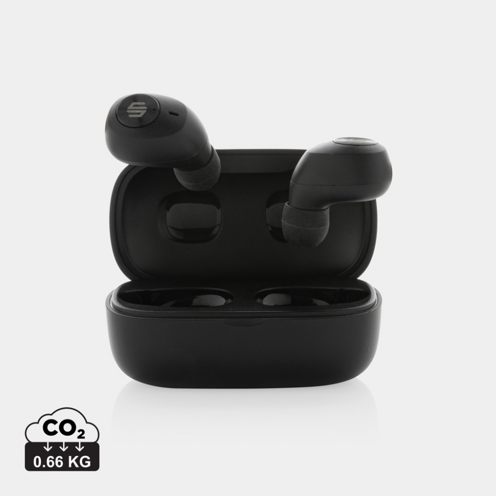 Logotrade promotional products photo of: Urban Vitamin Palm Springs RCS rplastic ENC earbuds