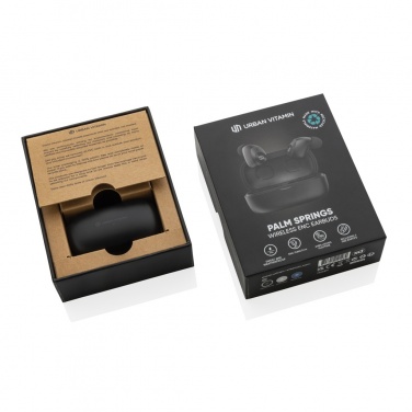 Logotrade promotional giveaways photo of: Urban Vitamin Palm Springs RCS rplastic ENC earbuds