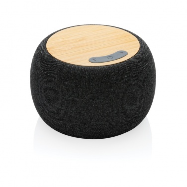 Logotrade promotional merchandise picture of: RCS Rplastic/PET and bamboo 5W speaker
