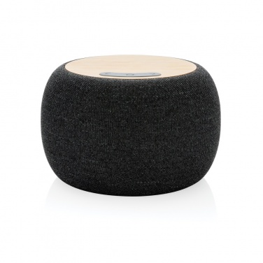 Logo trade corporate gift photo of: RCS Rplastic/PET and bamboo 5W speaker