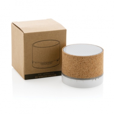 Logotrade corporate gift picture of: Cork 3W wireless speaker