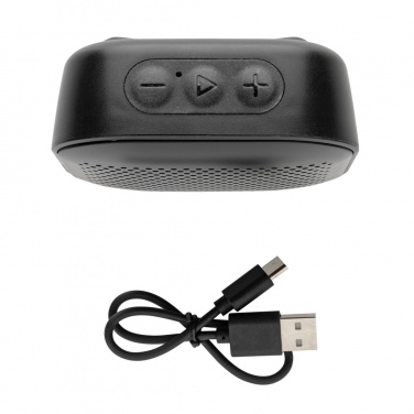 Logo trade promotional product photo of: RCS recycled plastic Soundbox 3W speaker