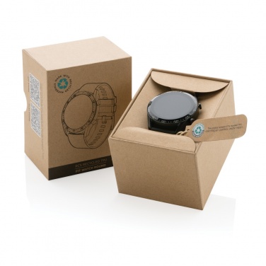 Logo trade promotional product photo of: RCS recycled TPU Fit Watch round
