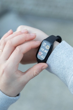 Logo trade promotional items picture of: RCS recycled TPU  activity watch 1.47'' screen with HR