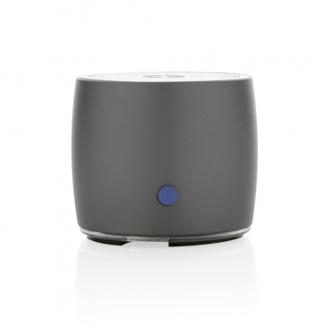 Logo trade promotional merchandise image of: Swiss Peak RCS recycled aluminum 3W bass speaker