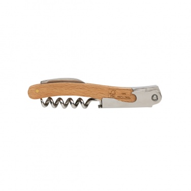 Logo trade corporate gift photo of: Wooden Corkscrew