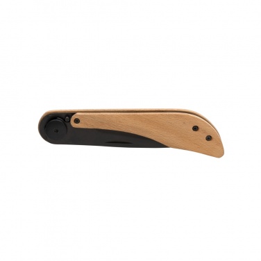 Logotrade promotional item picture of: Nemus Luxury Wooden knife with lock