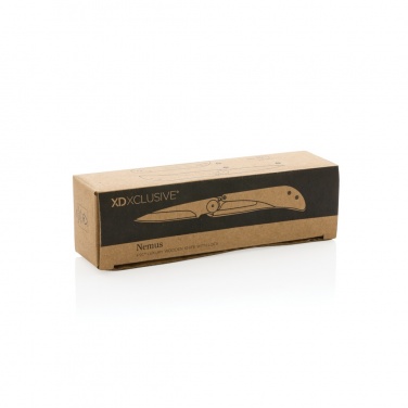 Logotrade corporate gift image of: Nemus Luxury Wooden knife with lock