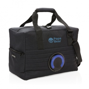 Logo trade corporate gifts image of: Party speaker cooler bag