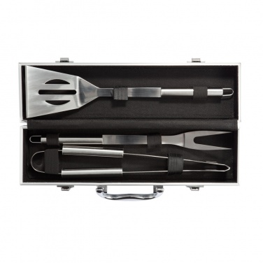 Logotrade promotional giveaways photo of: 3 pcs barbecue set in aluminium box