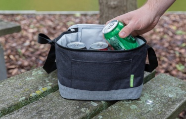 Logotrade promotional giveaway image of: Duo colour RPET cooler bag