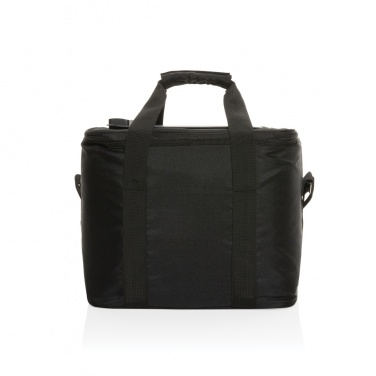 Logo trade corporate gifts picture of: Pedro AWARE™ RPET deluxe cooler bag with 5W solar panel