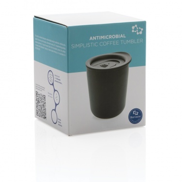 Logo trade corporate gifts picture of: Simplistic antimicrobial coffee tumbler