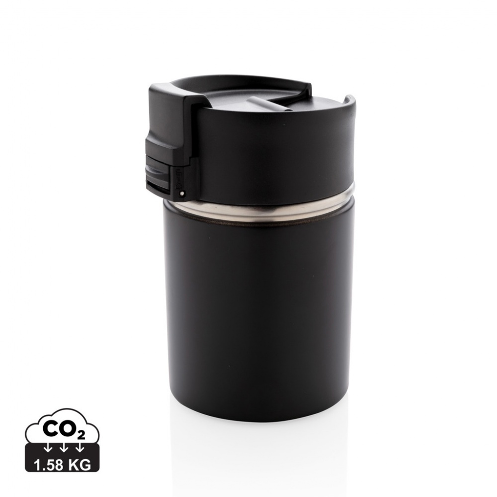 Logo trade promotional items image of: Bogota compact vacuum mug with ceramic coating