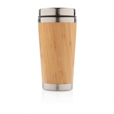Logo trade promotional products image of: Bamboo tumbler