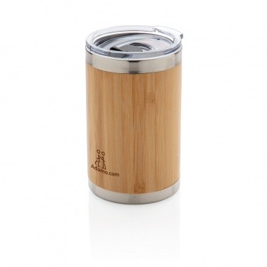 Logotrade promotional merchandise image of: Bamboo coffee to go tumbler