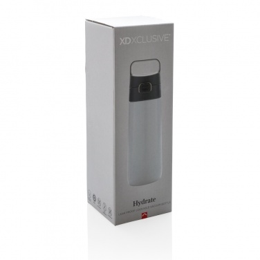 Logo trade promotional items image of: Hydrate leak proof lockable vacuum bottle