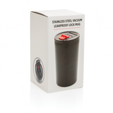 Logotrade advertising products photo of: Double wall vacuum leakproof lock mug 300ml