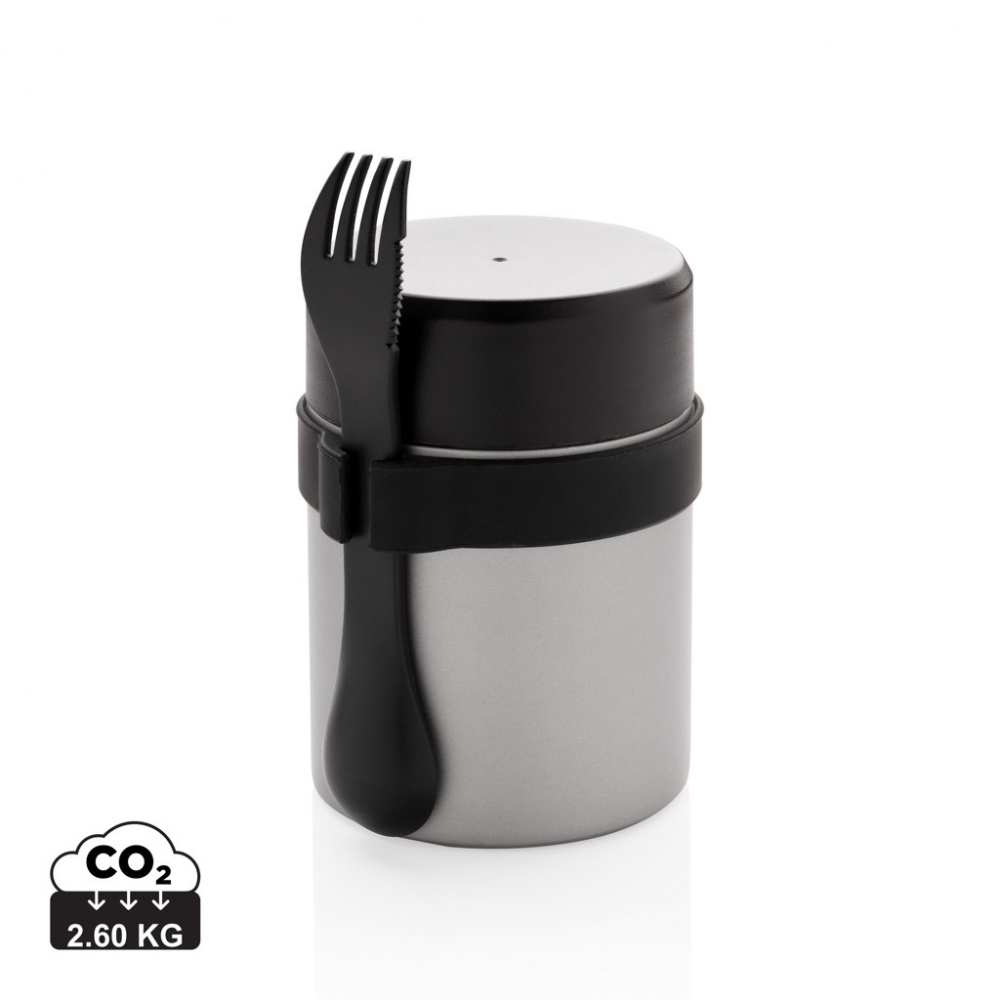 Logotrade advertising products photo of: Bogota food flask with ceramic coating
